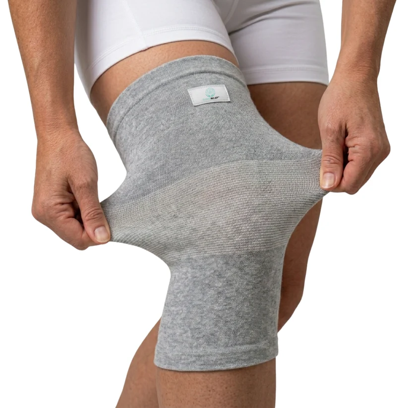 BambuRelief™ Kniebandage - Natürliche Schmerzlinderung bei schmerzenden Knien